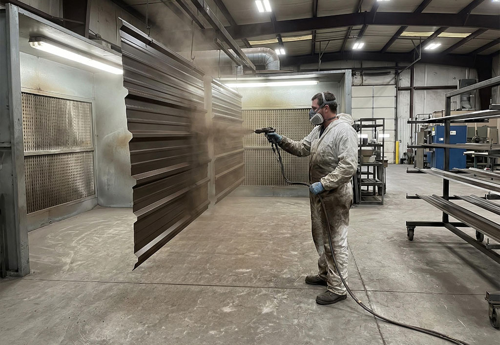 полимерная покраска профнастила