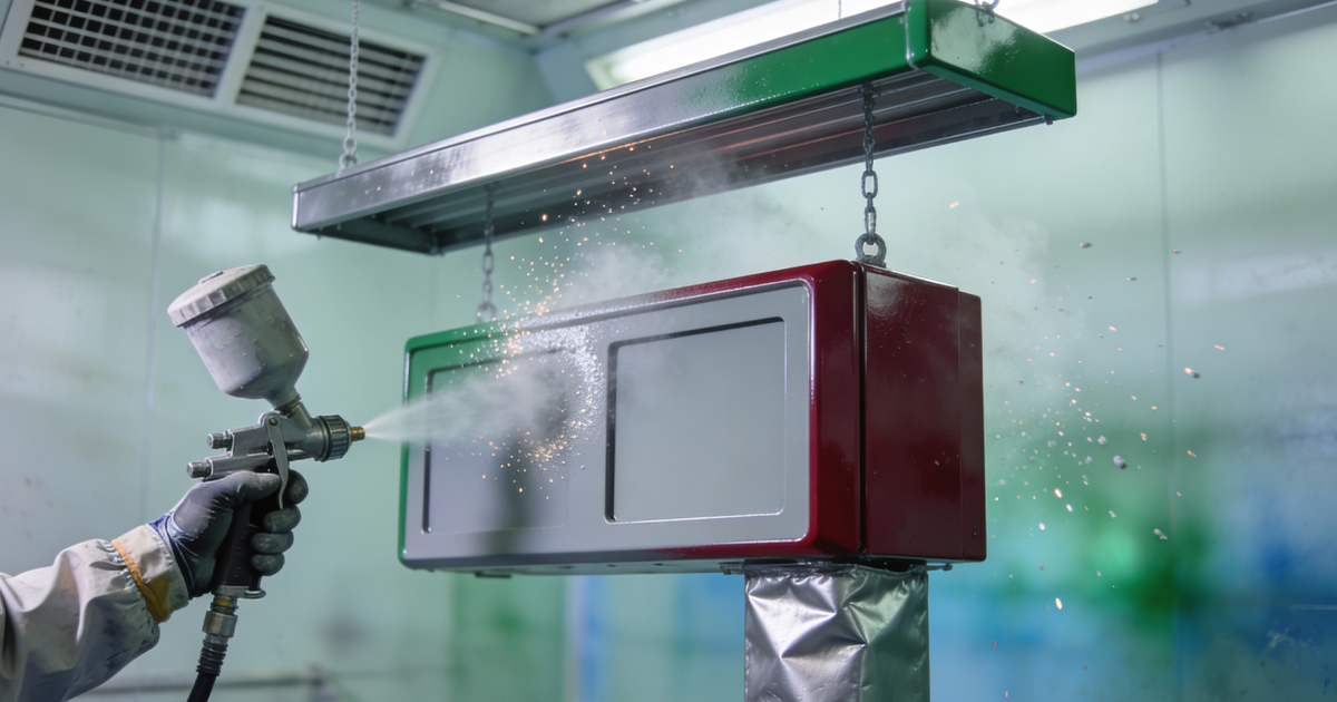 порошковая покраска нефтехимического оборудования