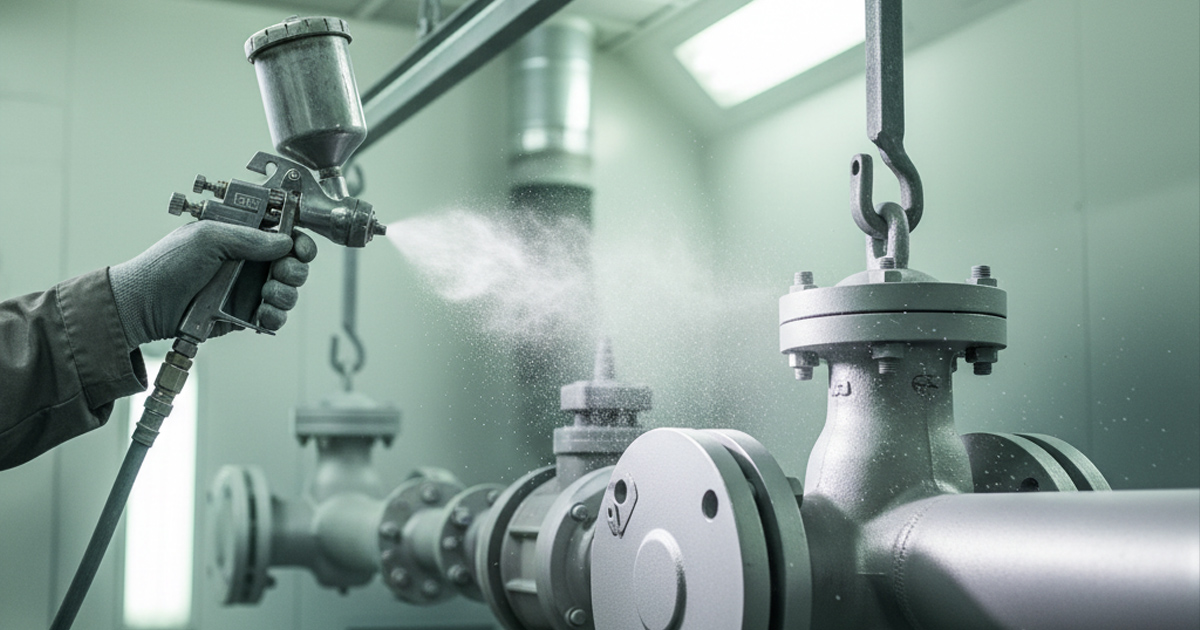 окраска порошковой краской металлических труб