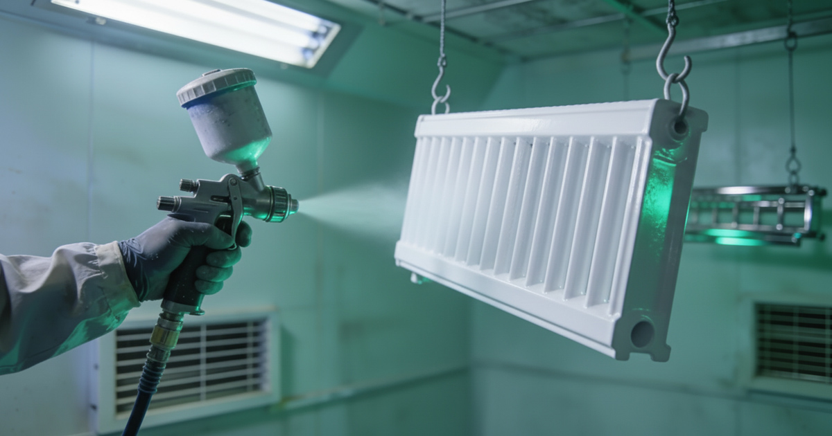 порошковая покраска радиаторов